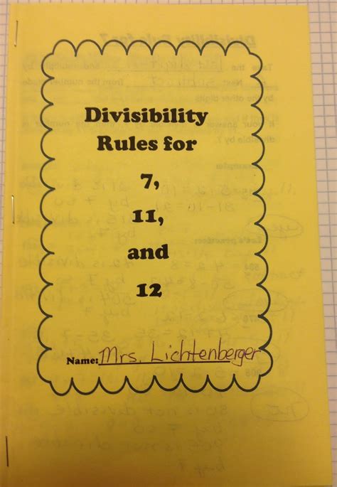 7 divisibility|Divisibility Rules for 7, 11, and 12 .